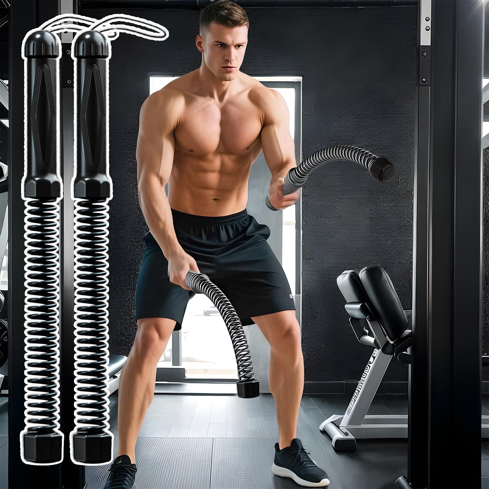 Home Gym In Apartment - Cordas de batalha para casa ginásio
