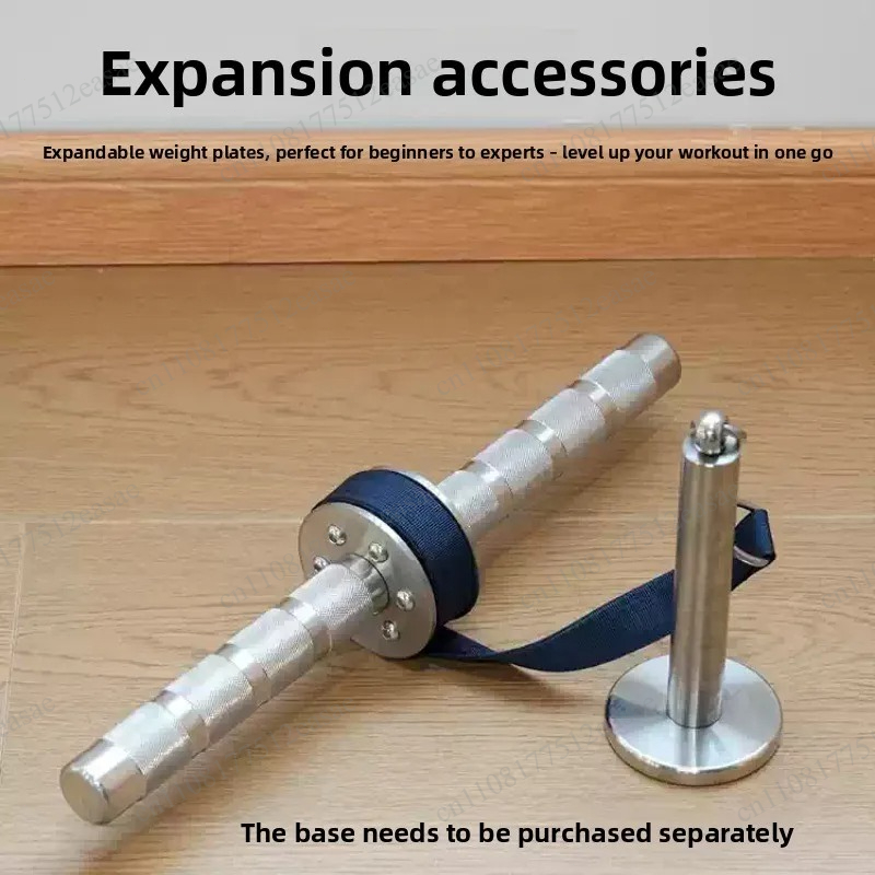 Wrist Roller Forearm - Rolo de Antebraço em Aço Inoxidável,