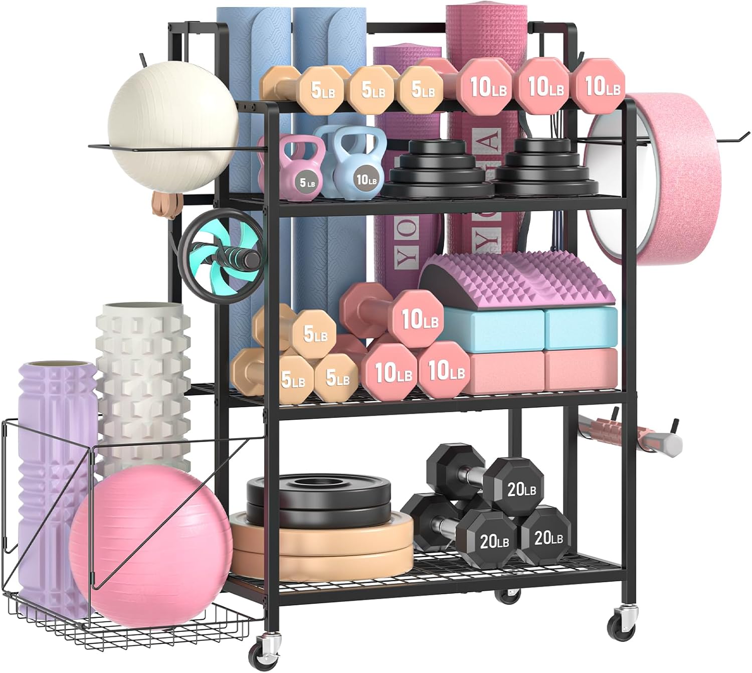 Home Gym Equipments - Armazenamento para Academia em Casa, Sem