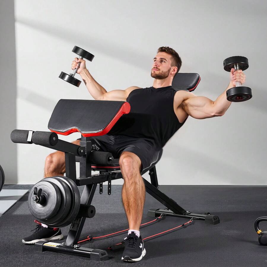Home Gym Weight Bench - Banco de Musculação, Banco de Musculação