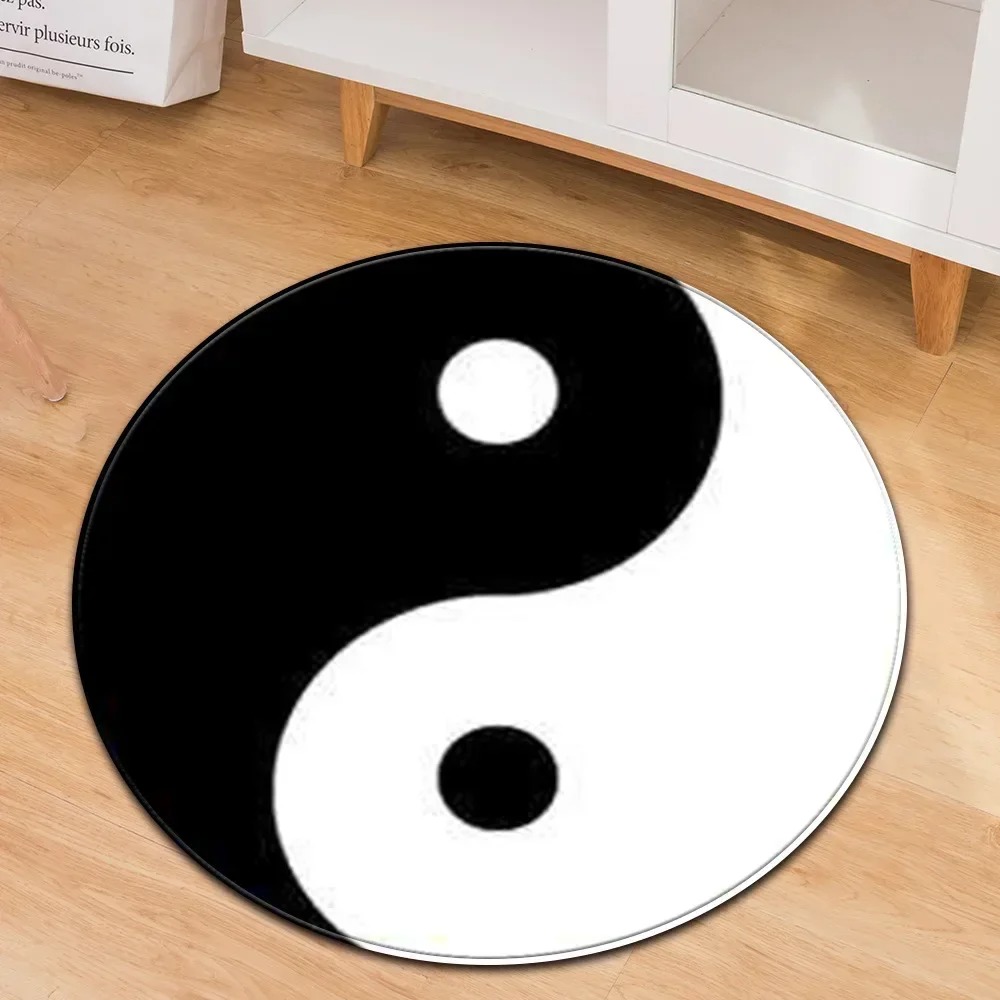 Home Gym Tunturi - Yin yang taiji tapete redondo flor