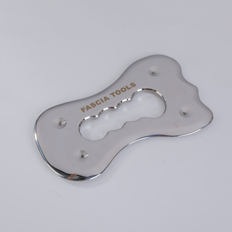 Home Gym Exercise - Placa Gua Sha de Aço Inoxidável