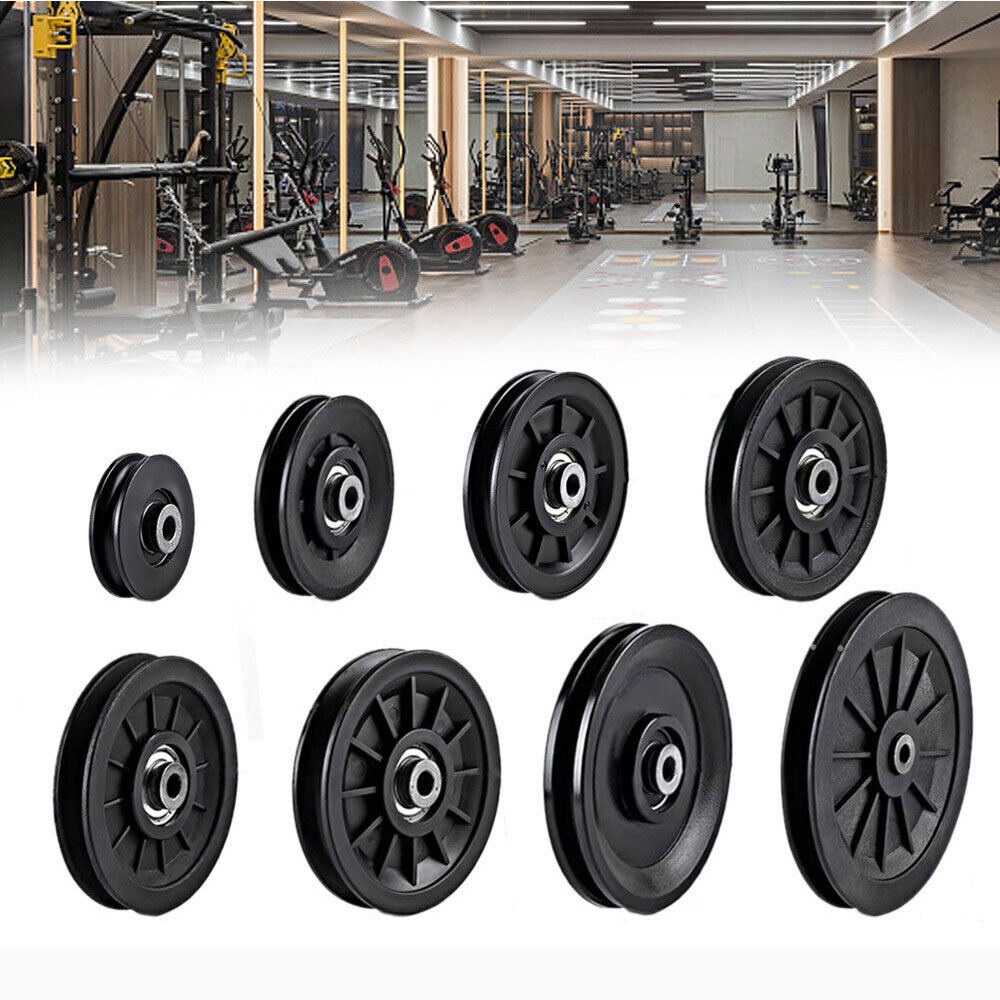 Home Gym Cable Pulley System - Roda de polia de rolamento de