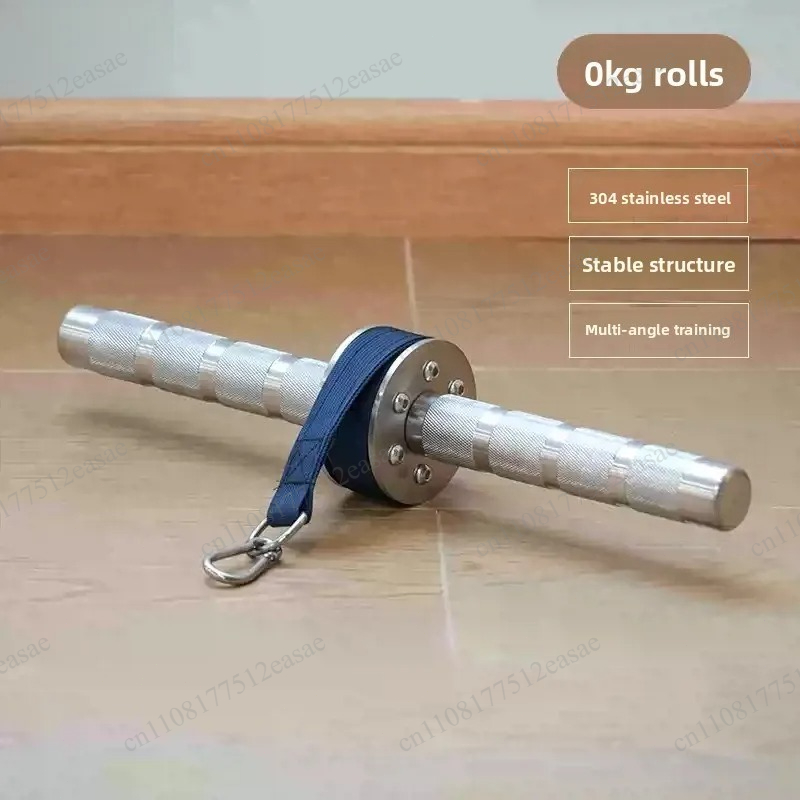 Rolo de Antebraço em Aço Inoxi - Wrist Roller Forearm avaliação e preço