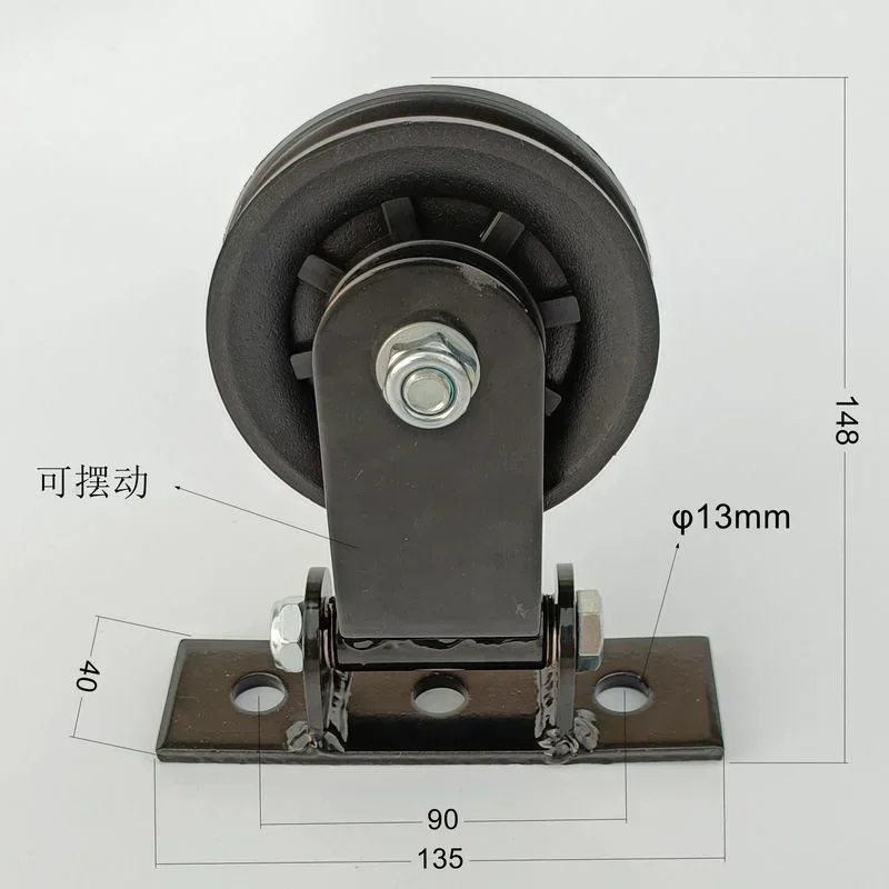 Rodas giratórias para sistema  - Home Gym Cable Pulley System avaliação e preço