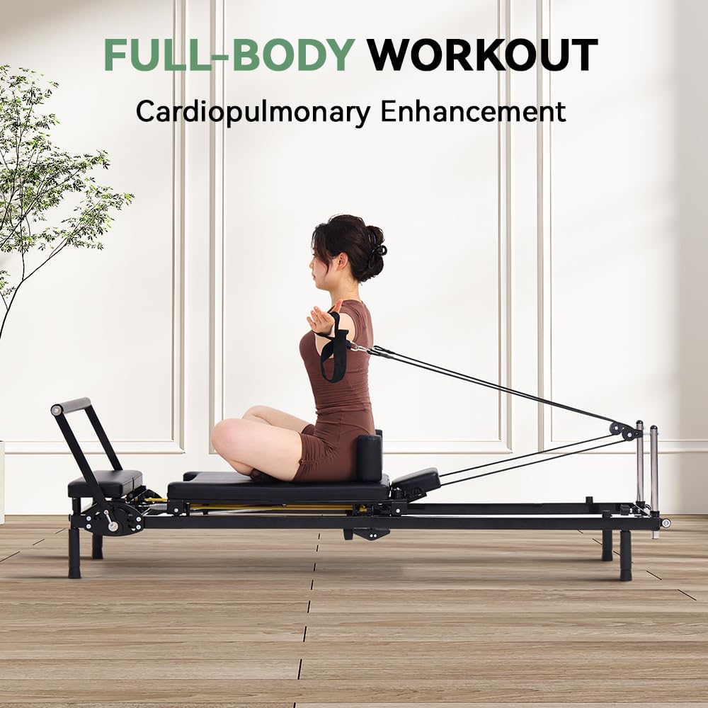 Máquina de Pilates Reformer Do - Home Gym Resistance Machine avaliação e preço