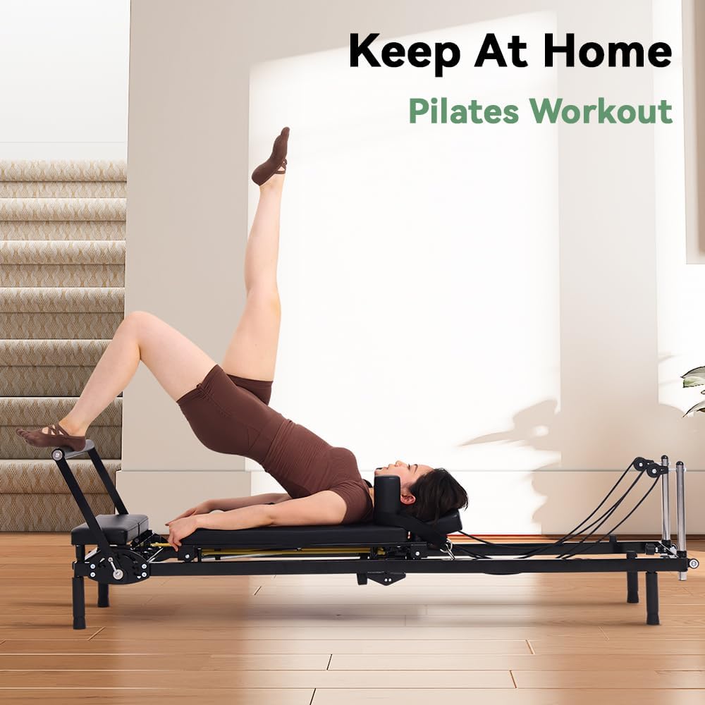 Máquina de Pilates Reformer Do - Home Gym Resistance Machine avaliação e preço