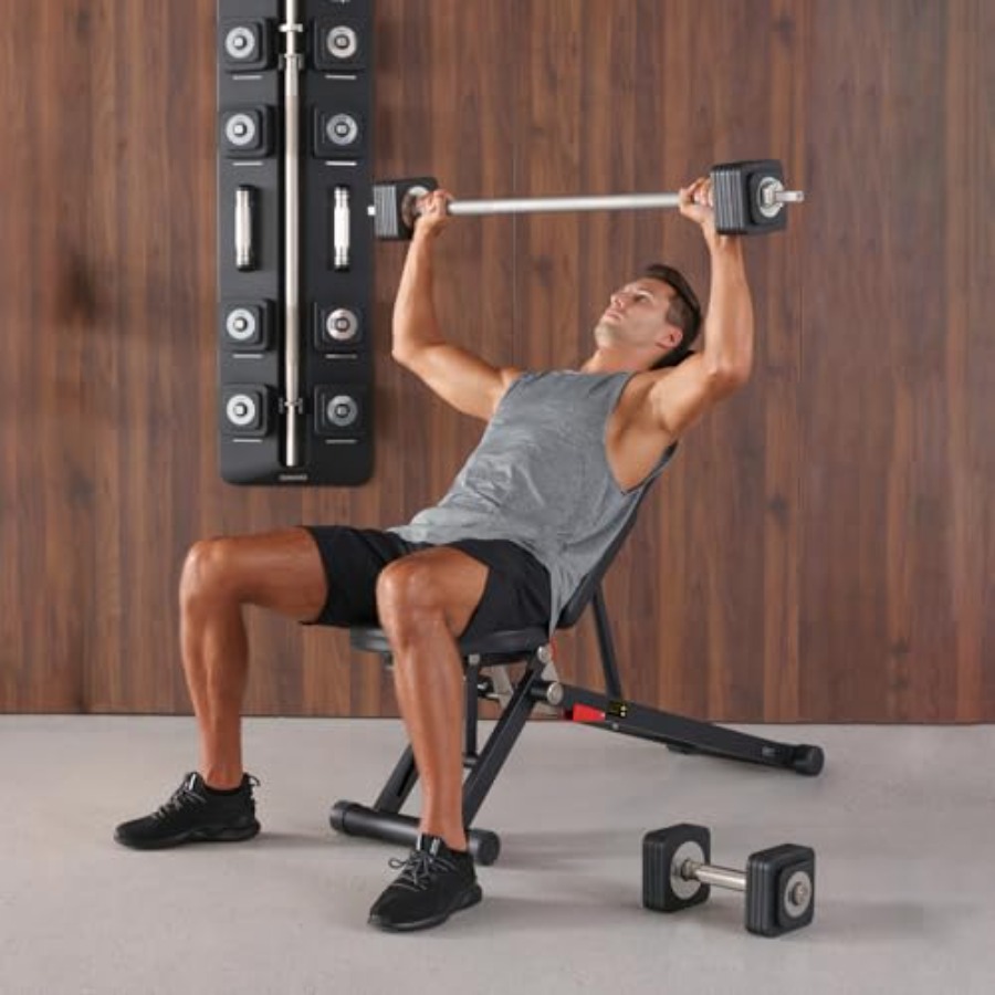 Banco de musculação ajustável  - Home Gym Weight Bench avaliação e preço