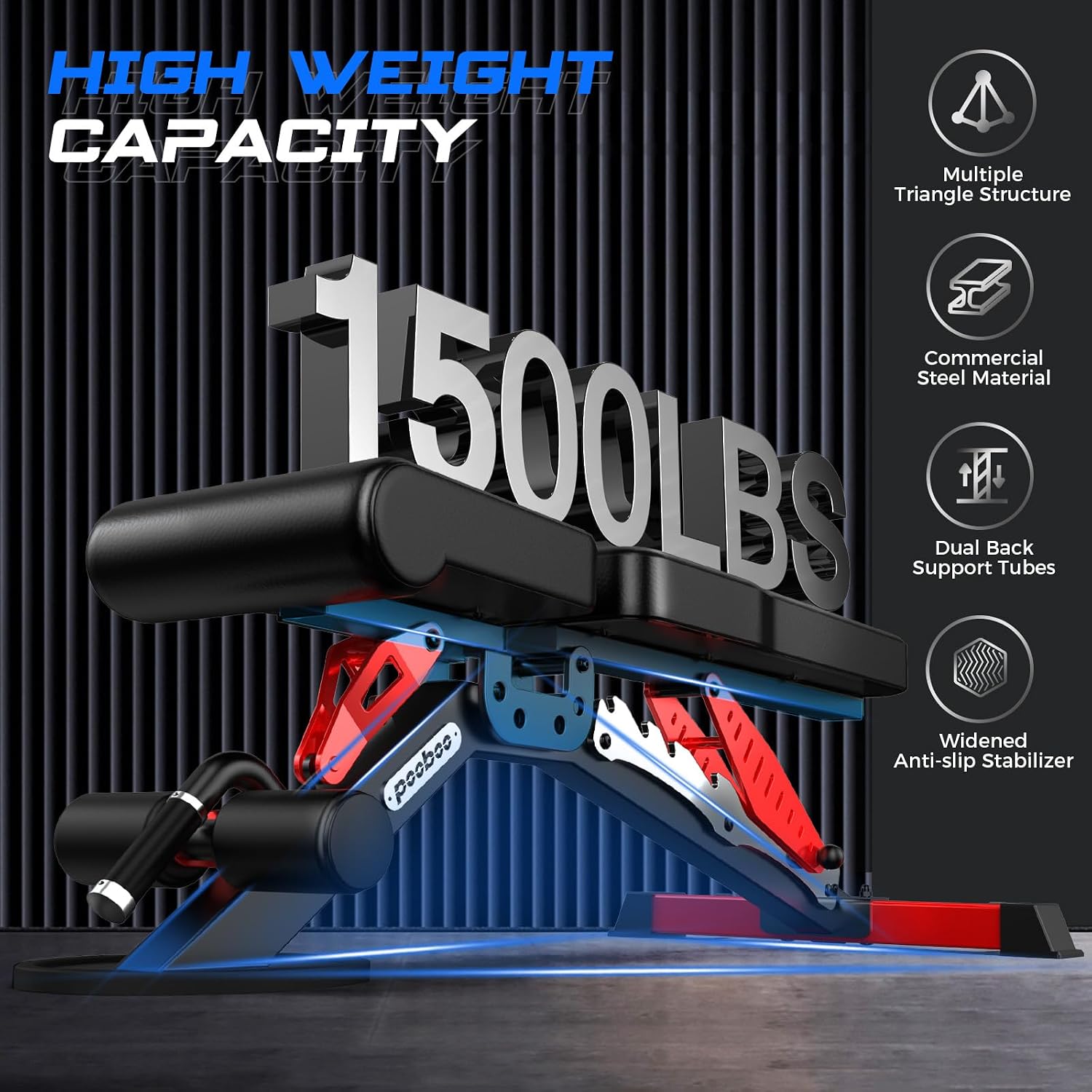 Banco de Musculação Ajustável, - Home Gym Weight Bench avaliação e preço