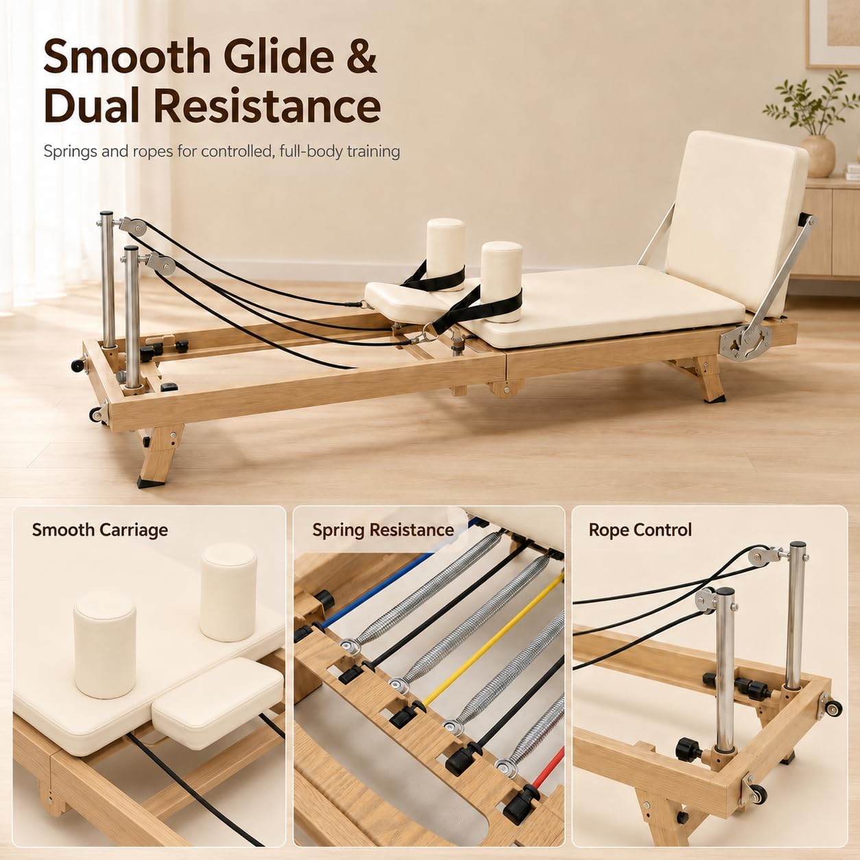 Máquina de Pilates Dobrável de - Home Gym Tunturi avaliação e preço