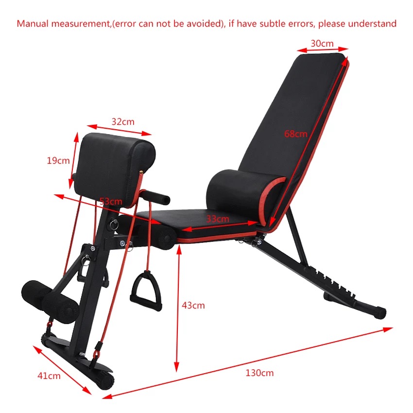 Conjunto de Banco de Halteres  - Home Gym Weight Bench avaliação e preço