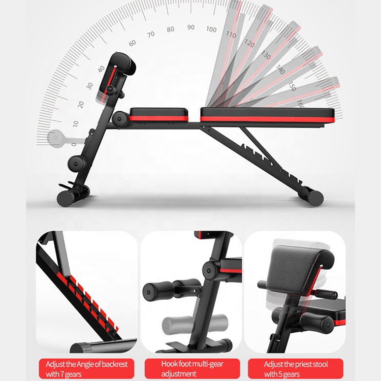 Conjunto de Banco de Halteres  - Home Gym Weight Bench avaliação e preço