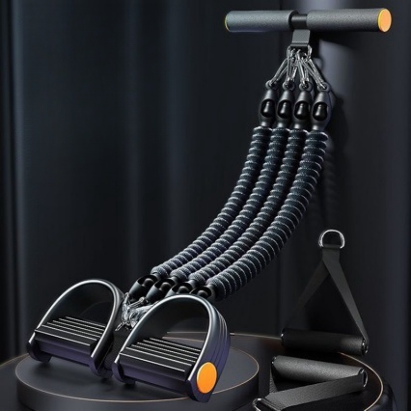 Pedal Tension Rope Abdominal S - Home Gym Resistance Machine avaliação e preço