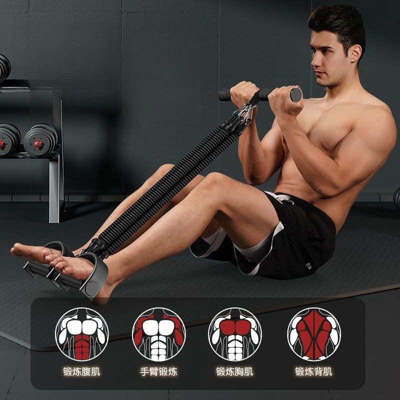 Pedal Tension Rope Abdominal S - Home Gym Resistance Machine avaliação e preço