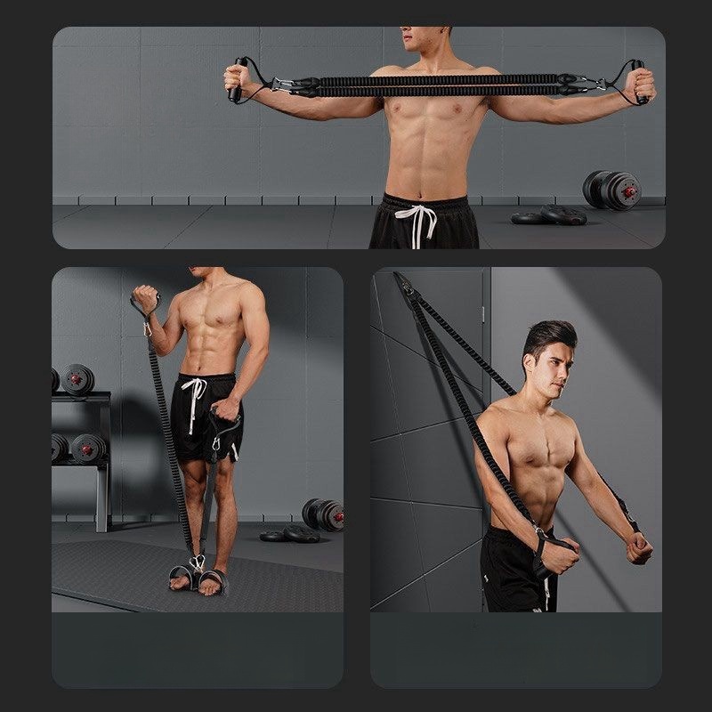Pedal Tension Rope Abdominal S - Home Gym Resistance Machine avaliação e preço