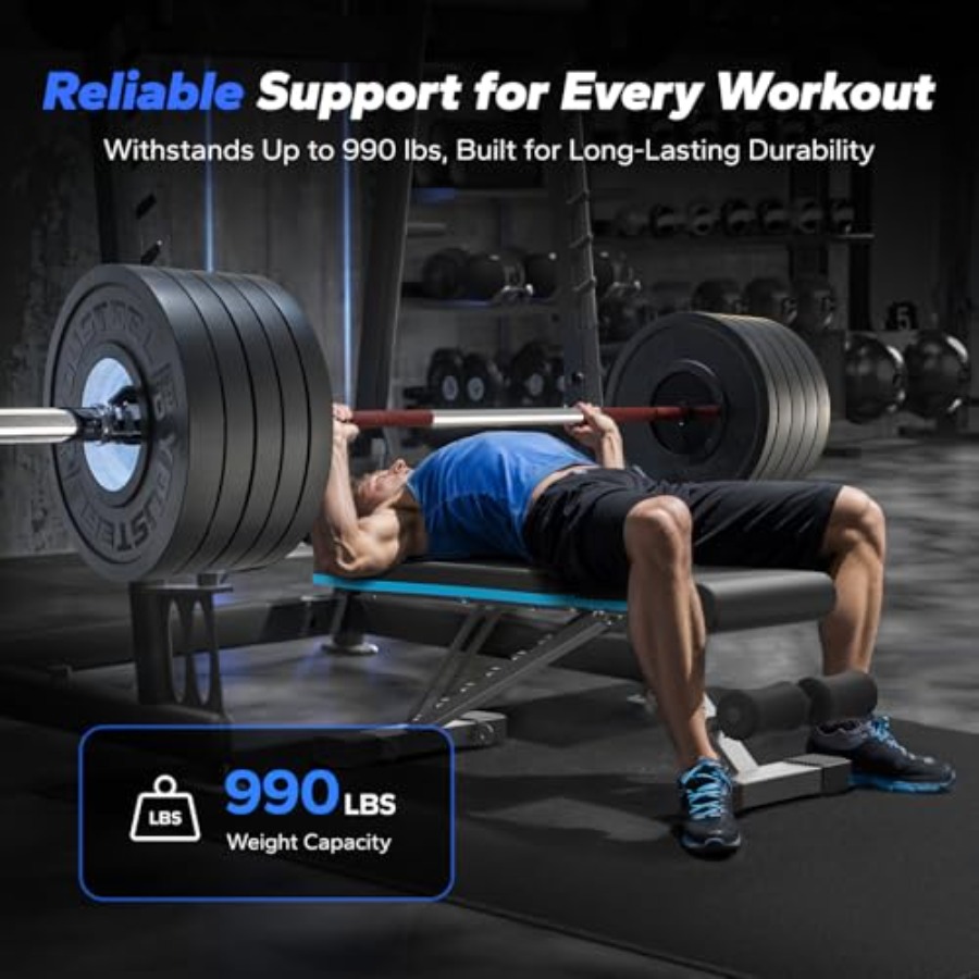 Banco de Peso Dobrável para Ac - Home Gym Weight Bench avaliação e preço