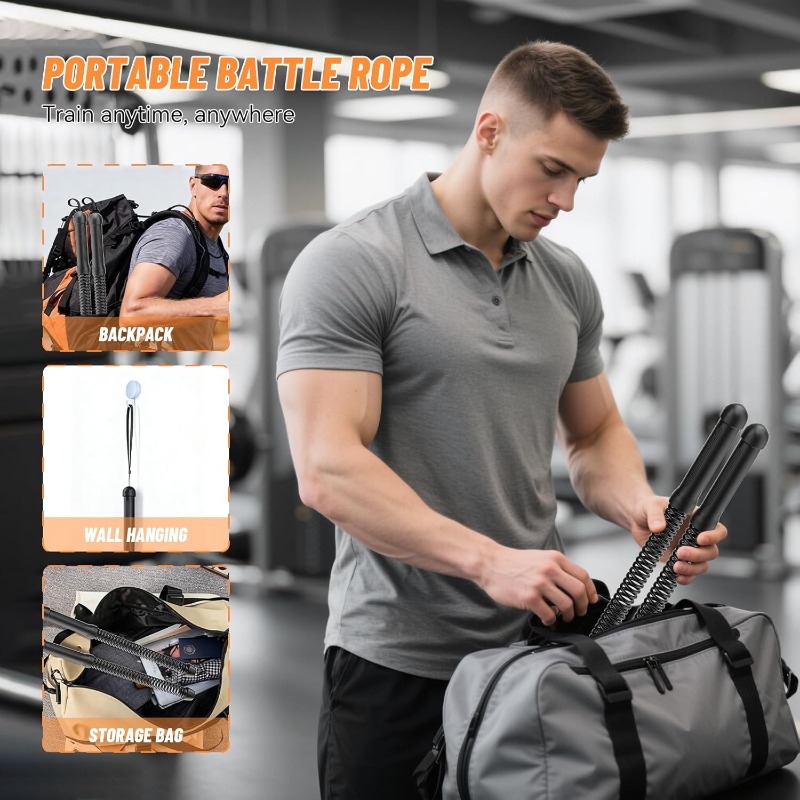 Corda de Combate Sem Fio, Conj - Home Gym Tunturi avaliação e preço
