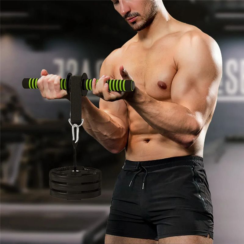 【Super Novo】1 Peça Rolo de Tre - Wrist Roller Forearm avaliação e preço