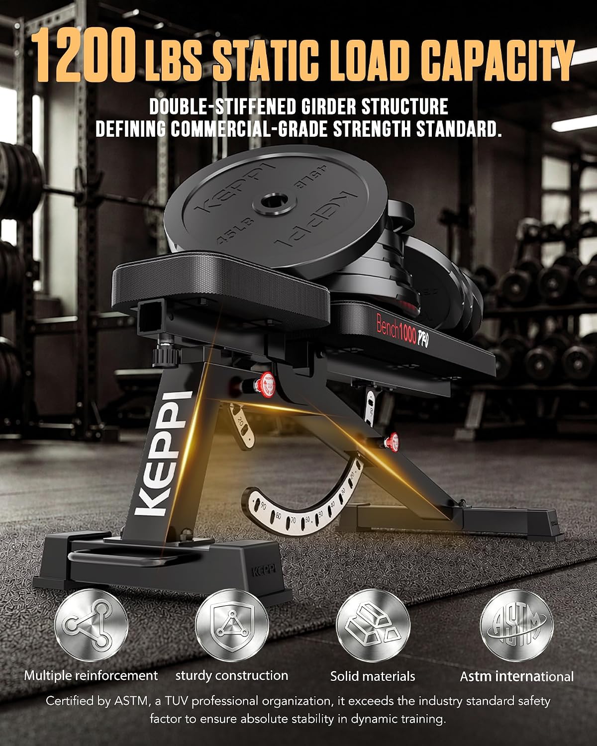Banco de Musculação Ajustável  - Home Gym Weight Bench avaliação e preço