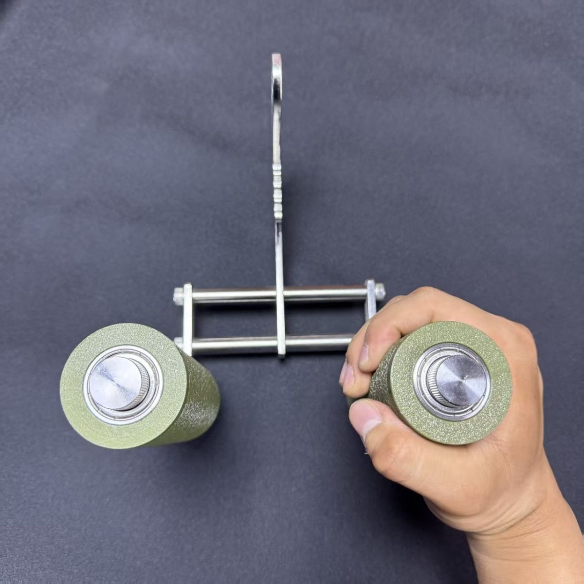 Rolo de Pulso em L com Pegas I - Wrist Roller Forearm avaliação e preço