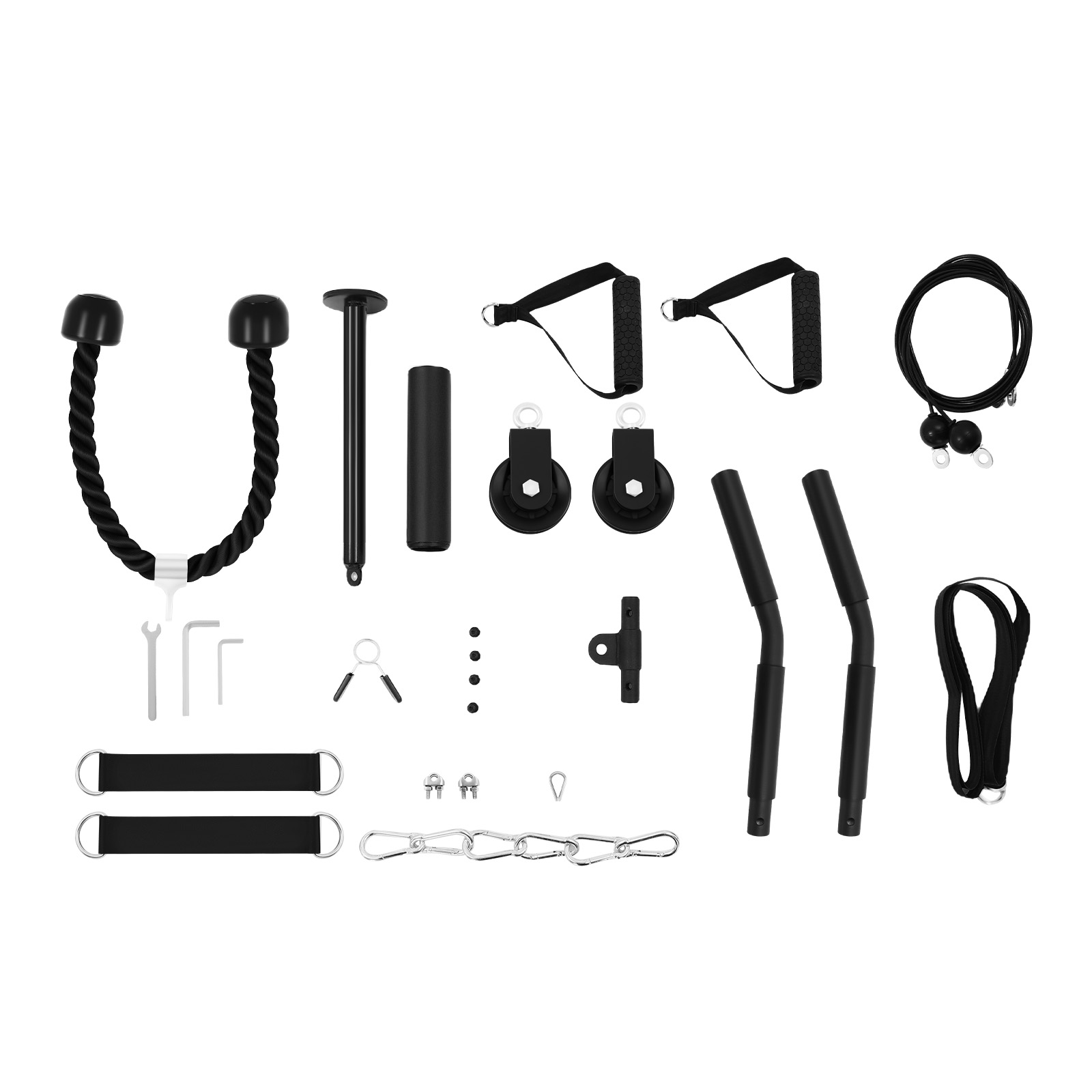 Sistema de Fitness com Cabo de - Home Gym Cable Pulley System avaliação e preço
