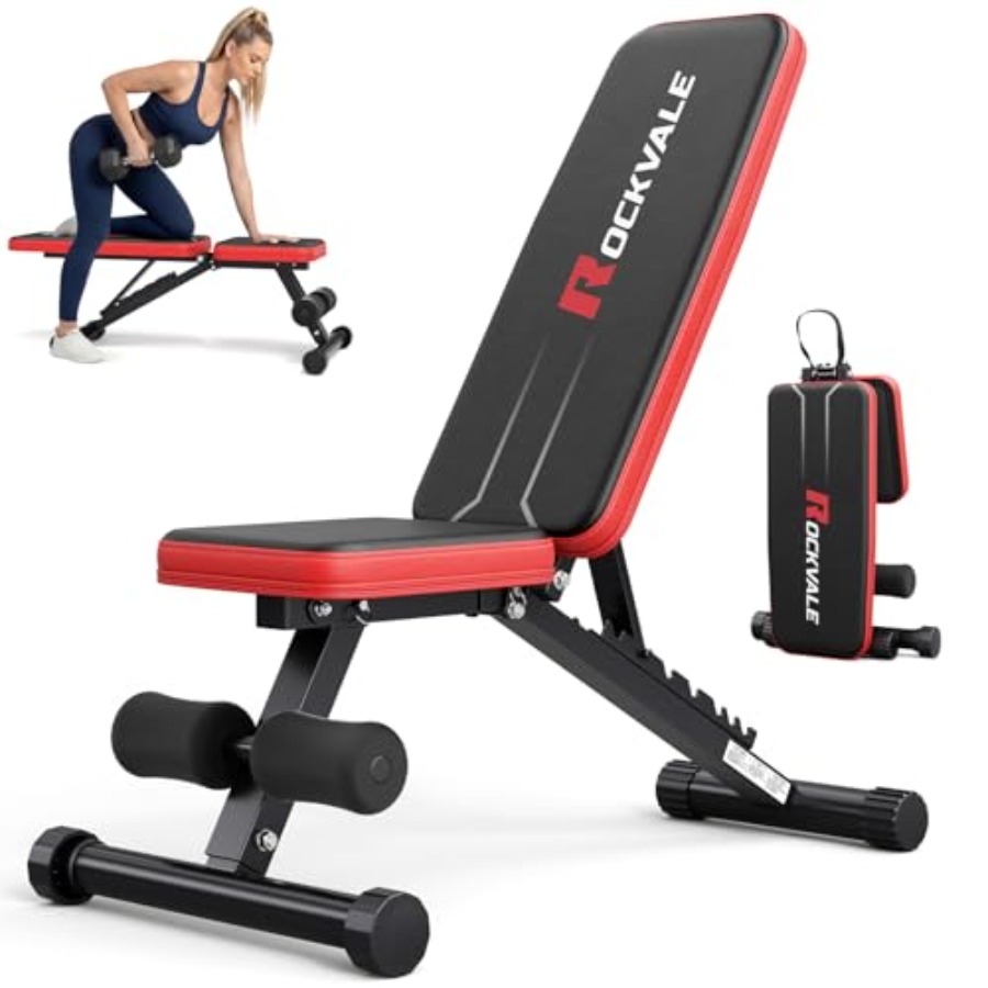 Banco de musculação ajustável  - Home Gym Weight Bench avaliação e preço