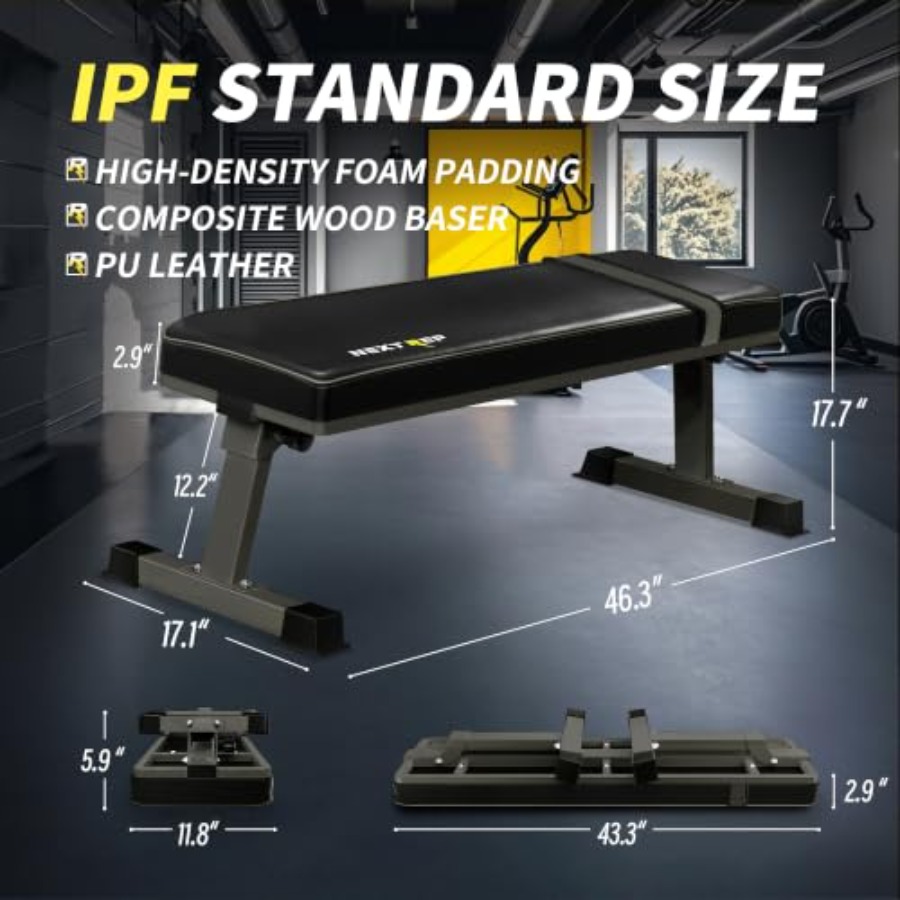 Banco de musculação para acade - Home Gym Weight Bench avaliação e preço