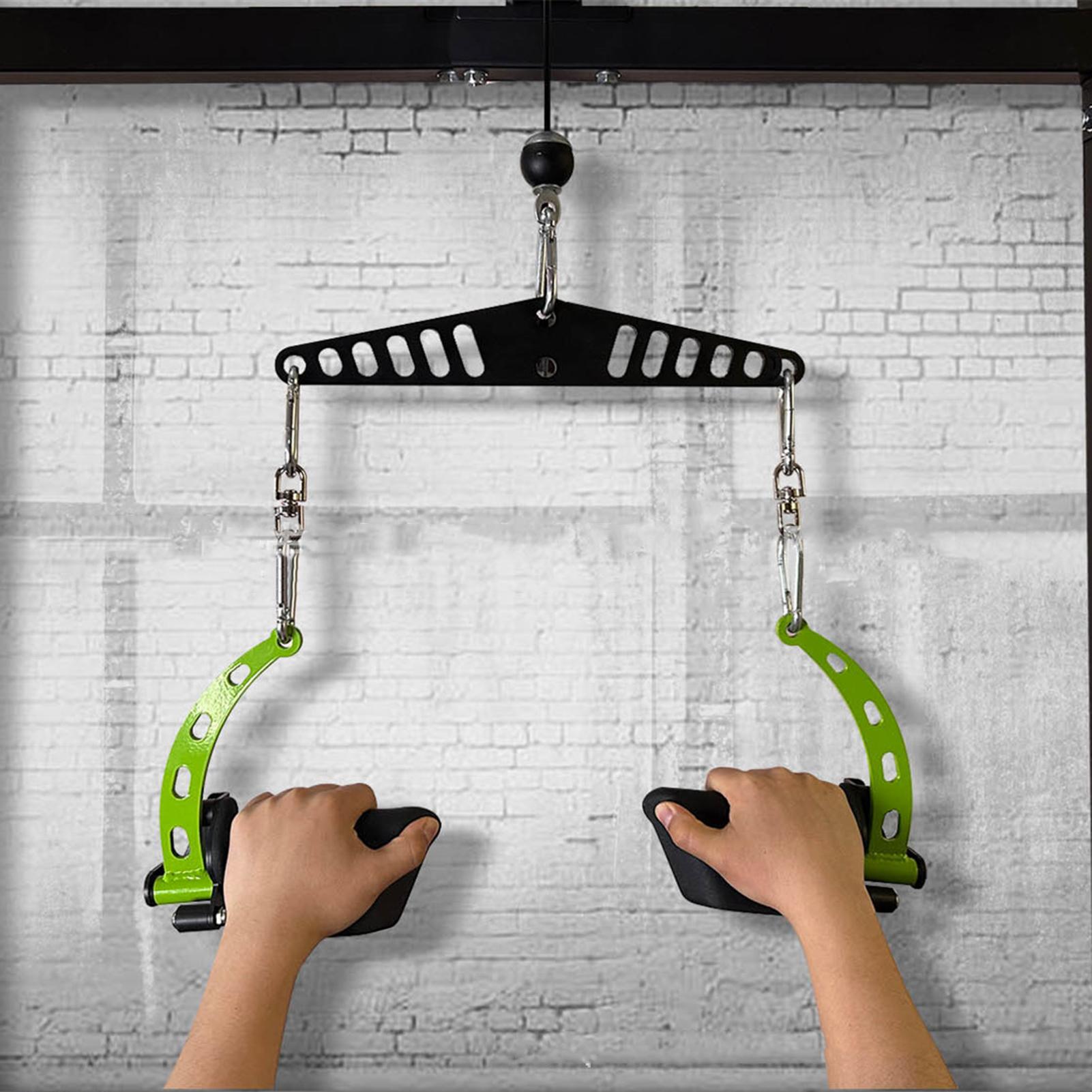 Máquina de cabo acessório poli - Home Gym Cable Pulley System avaliação e preço
