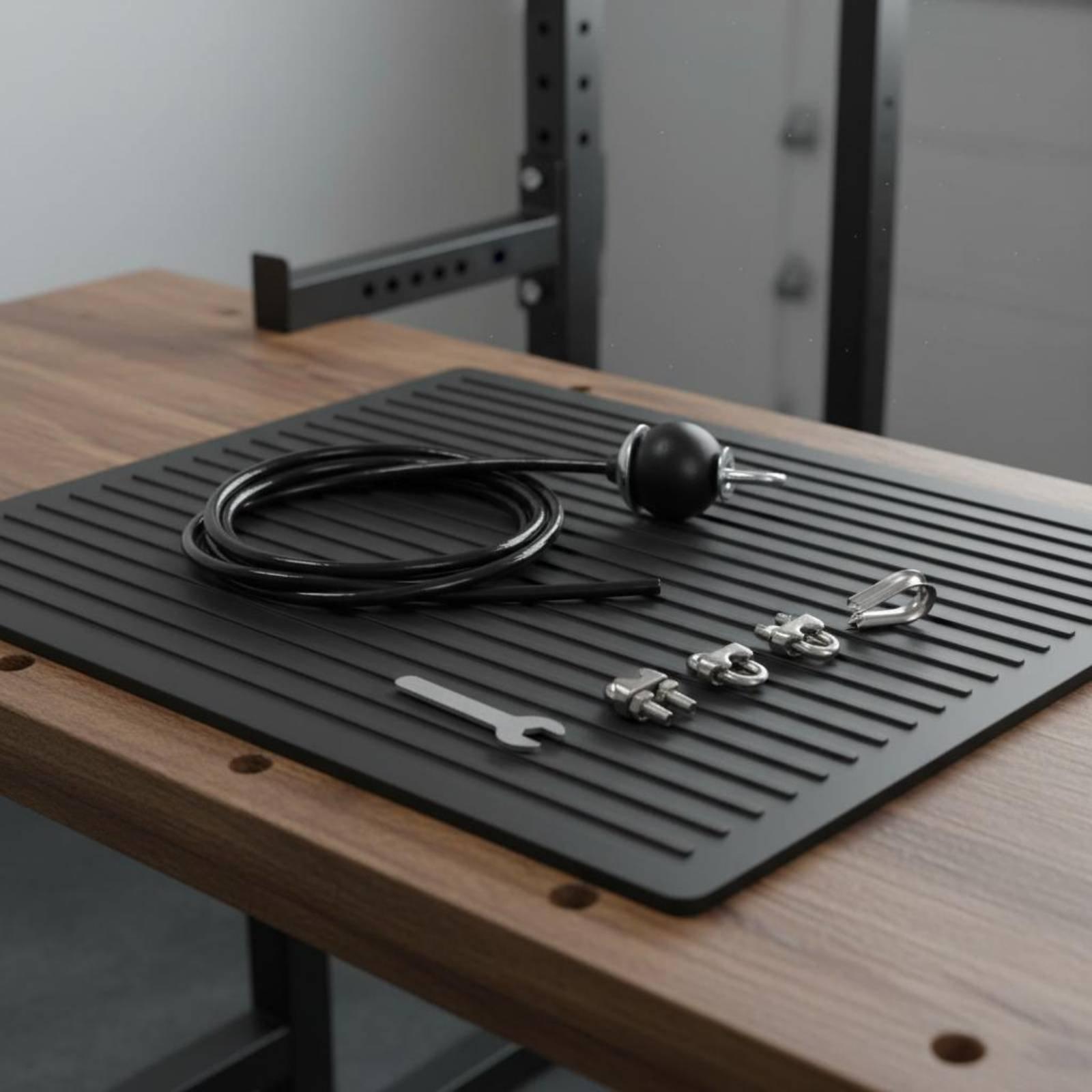 Cabo de Aço Ajustável para Pol - Home Gym Cable Pulley System avaliação e preço