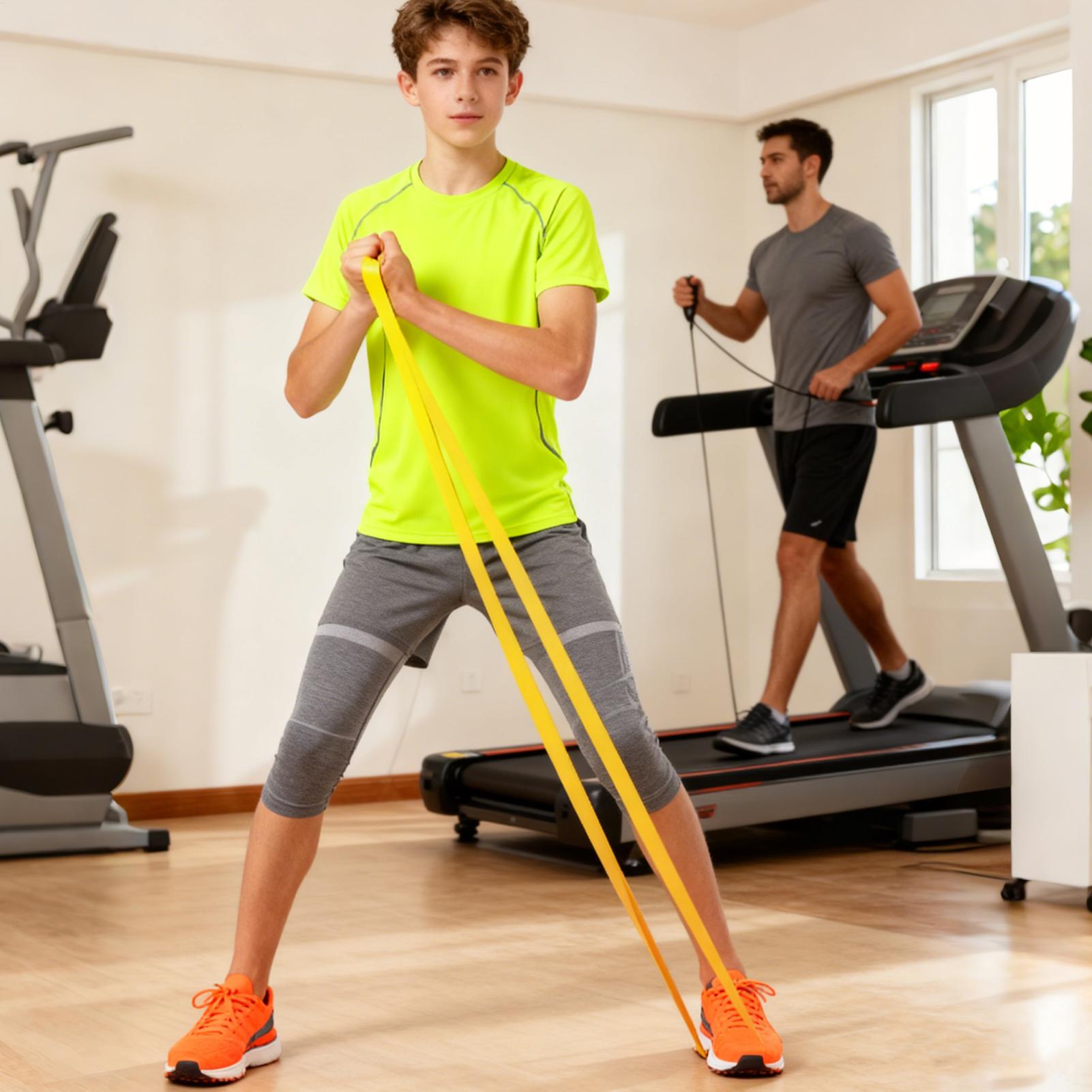Faixas elásticas de resistênci - Home Gym Resistance Machine avaliação e preço
