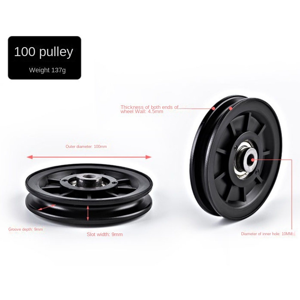 Roda de polia de rolamento de  - Home Gym Cable Pulley System avaliação e preço